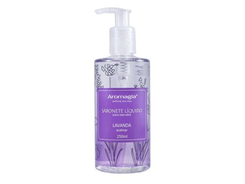 SABONETE LÍQUIDO LAVANDA 250ml AROMAGIA