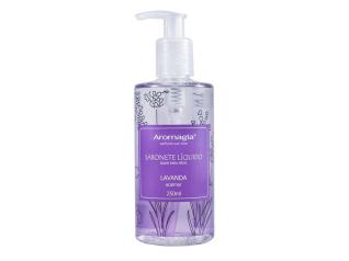 SABONETE LÍQUIDO LAVANDA 250ml AROMAGIA